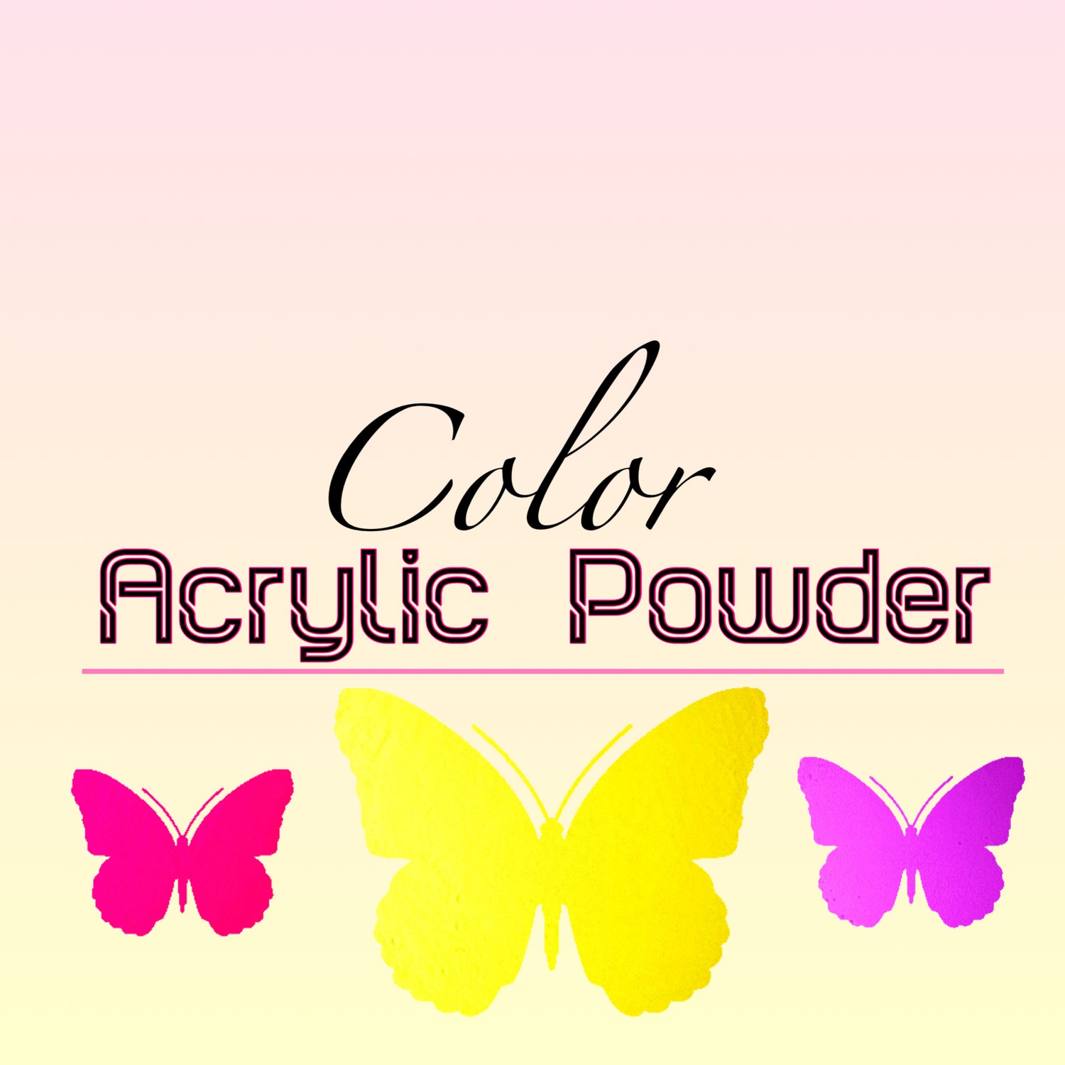 Colored Acrylic Powder