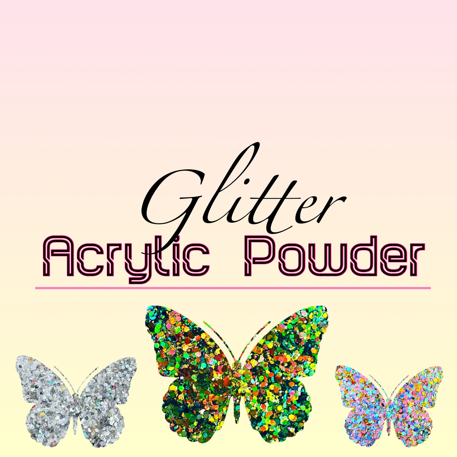 Glitter Acrylic Powder