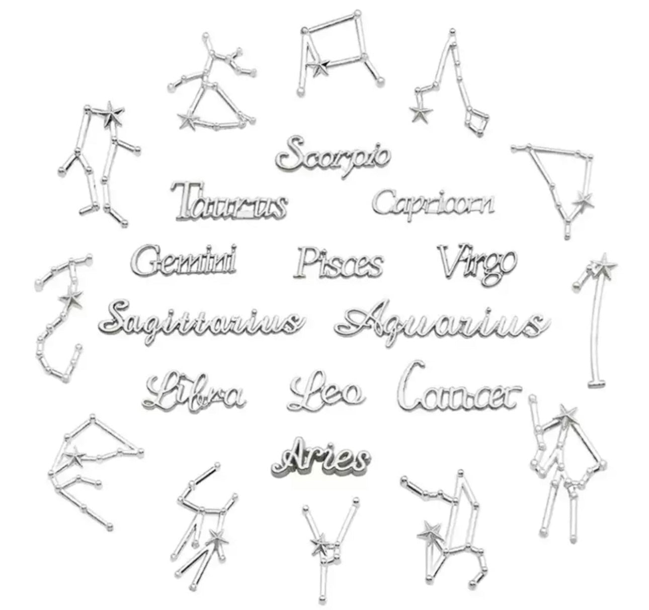 Zodiac Charms